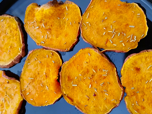 Sweet Potato Chips - Yum!